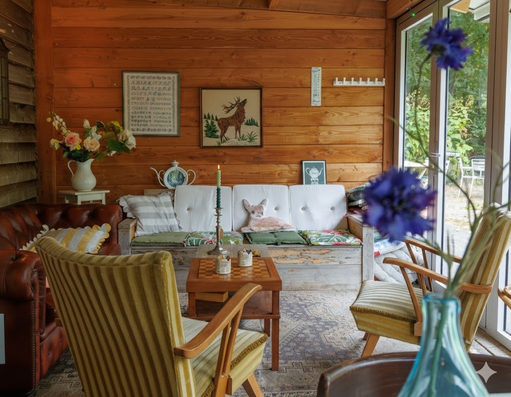 Sfeervolle Tuinkamer omgeving